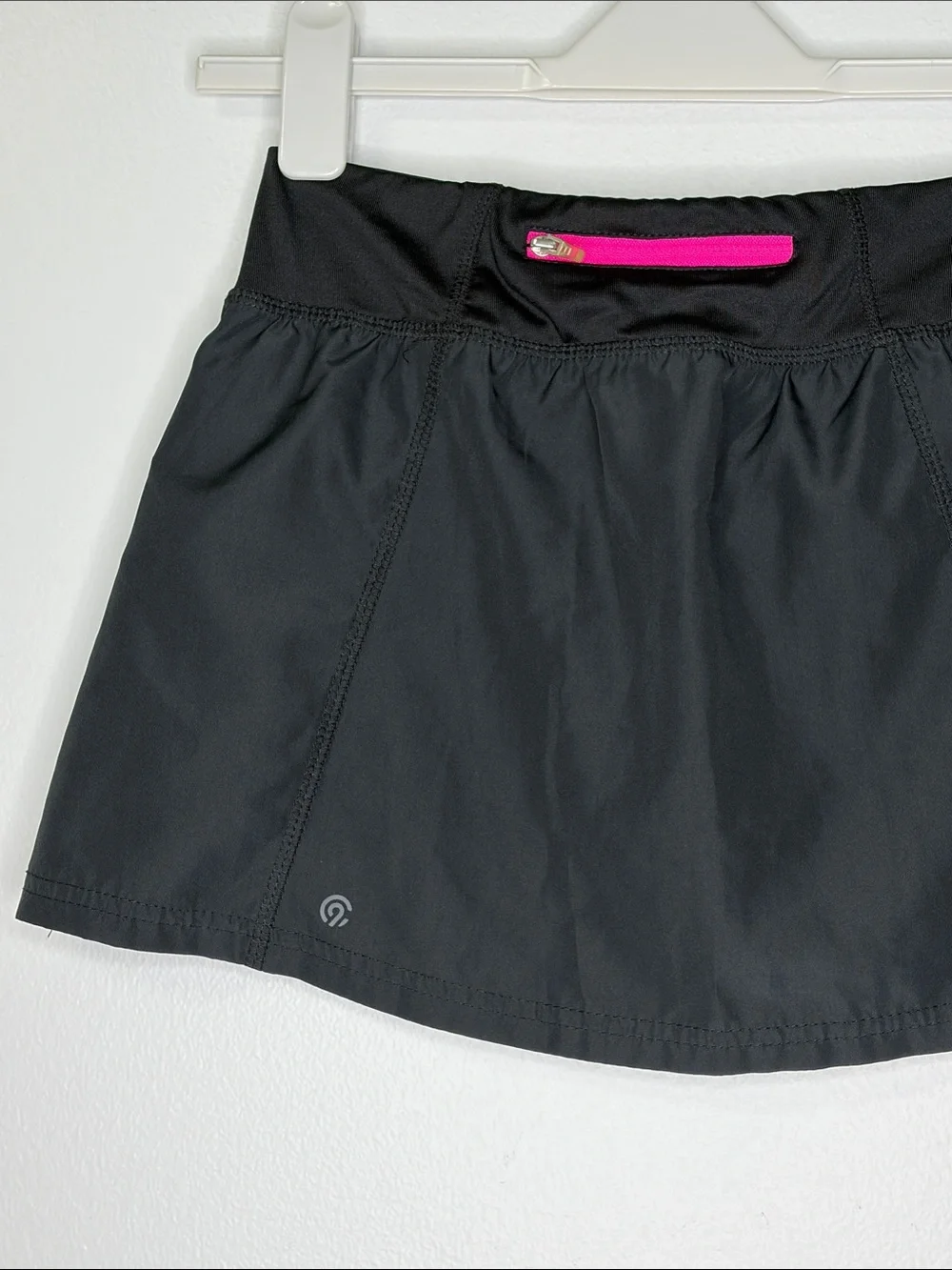 Champion Black Active Skort with Pocket Panels Size L(10-12)